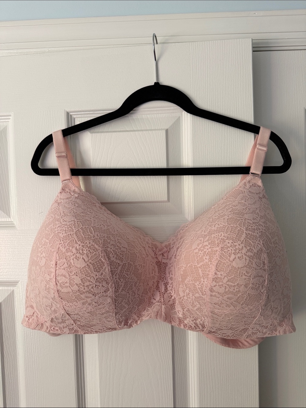 torrid Lace Full-Coverage Bra in Light Pink